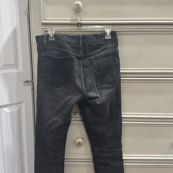 Polo Ralph Lauren Waverly Straight Highride Crop Black Jeans - Picture 4 of 6